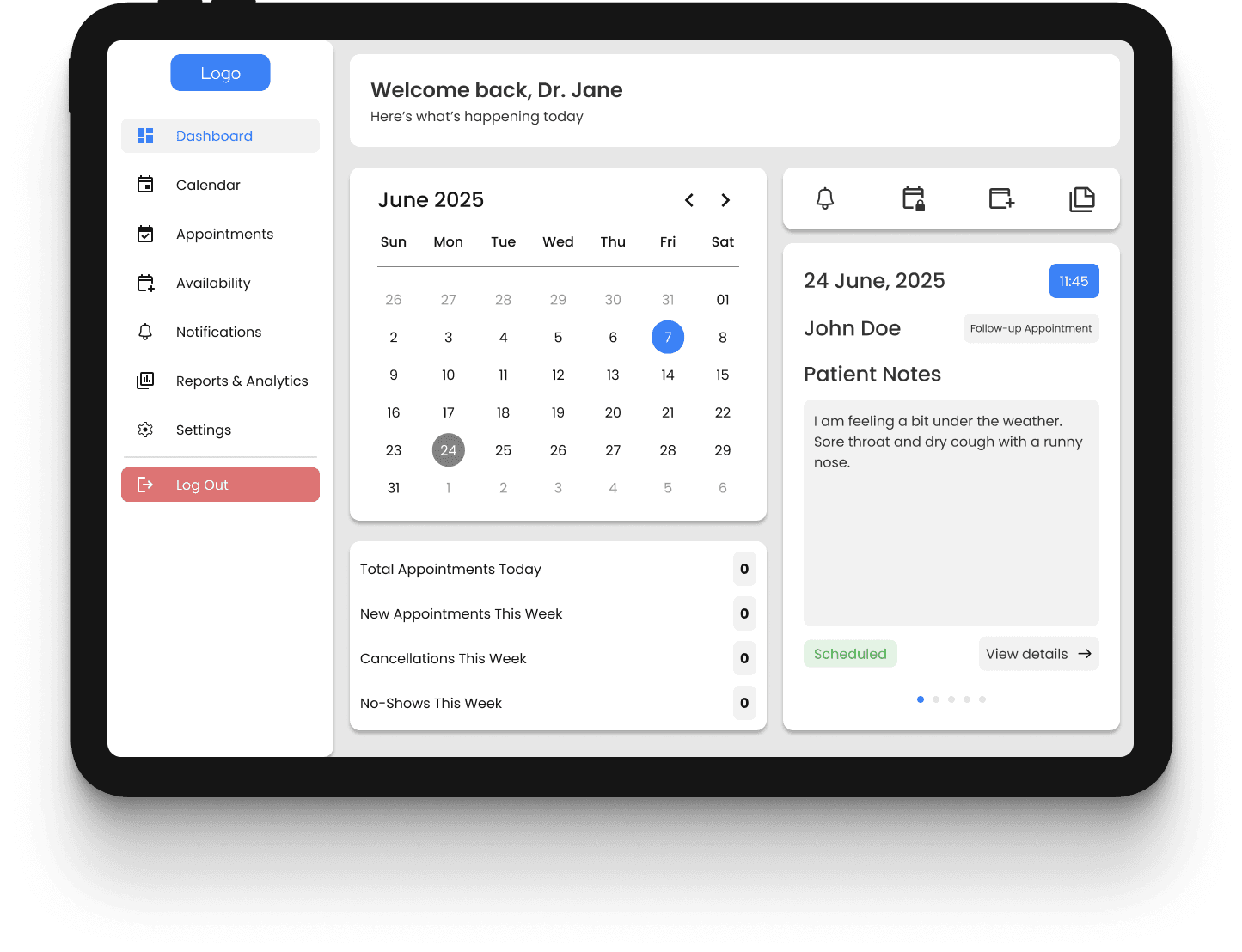 Dashboard Overview